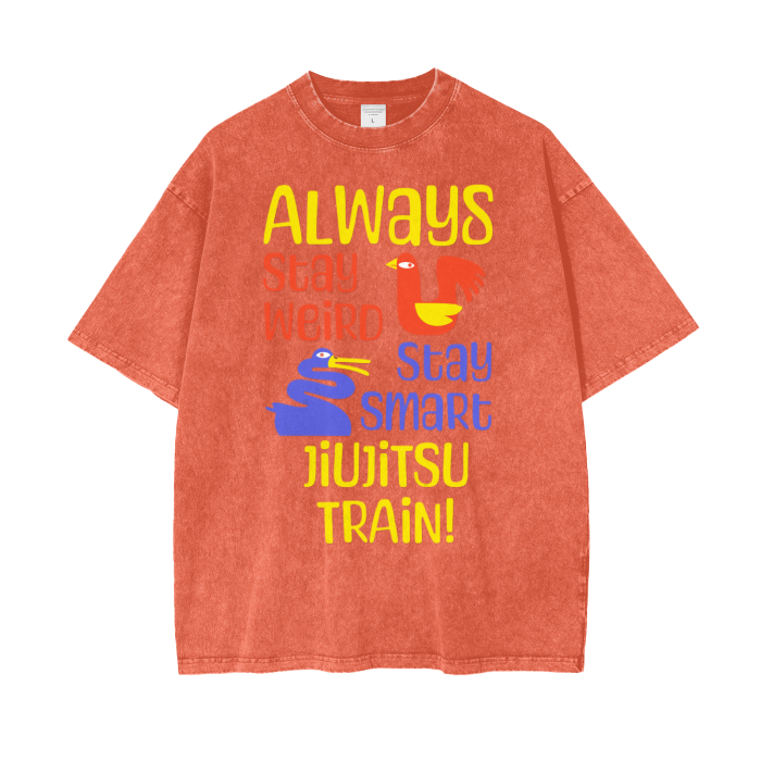 Acid Wash Oversize T-Shirt - 250 GSM