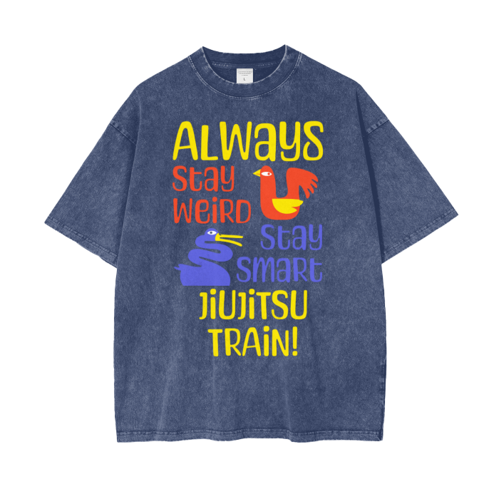 Acid Wash Oversize T-Shirt - 250 GSM