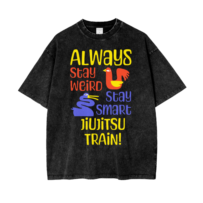 Acid Wash Oversize T-Shirt - 250 GSM