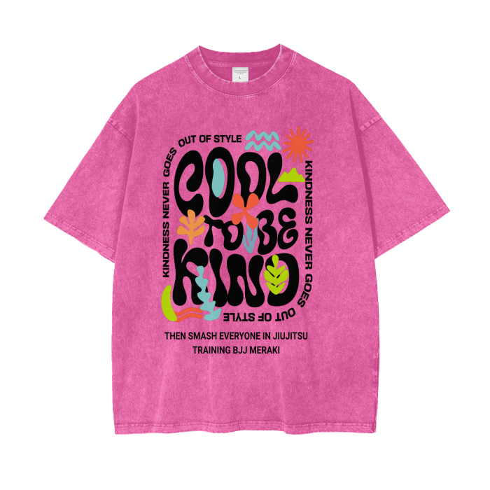 Acid Wash Oversize T-Shirt - 250 GSM