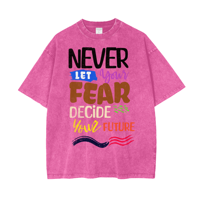 Acid Wash Oversize T-Shirt - 250 GSM