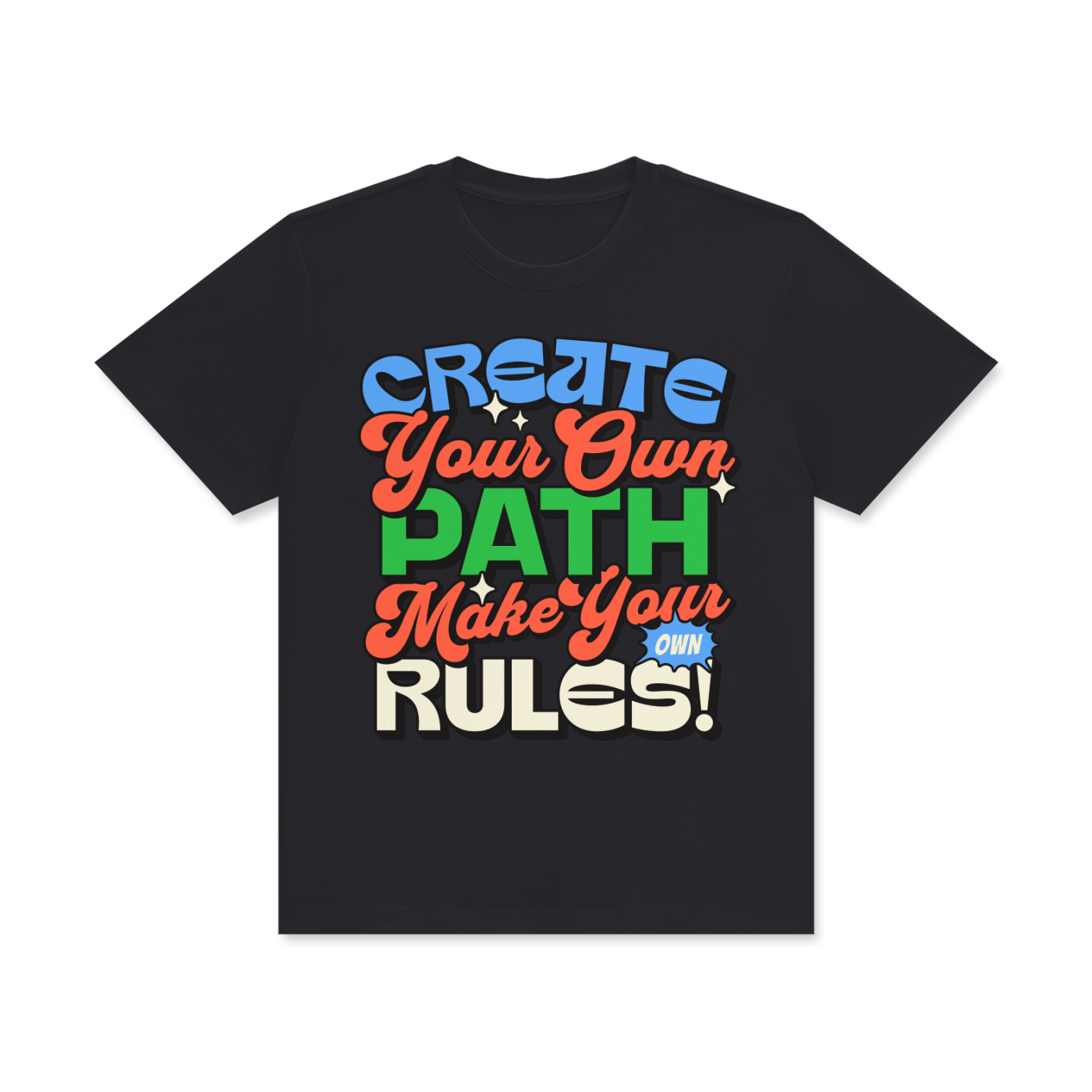 Unisex Classic Crew Neck Cotton T-Shirt