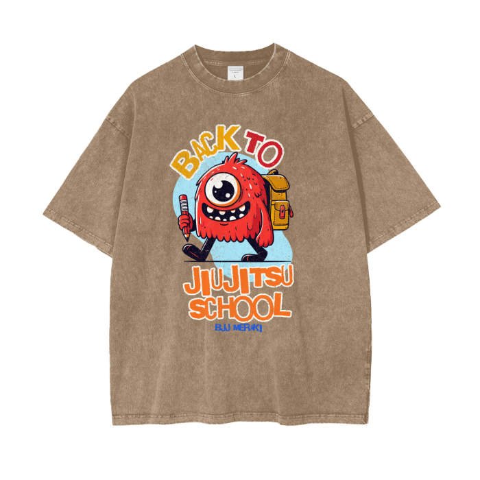 Acid Wash Oversize T-Shirt - 250 GSM