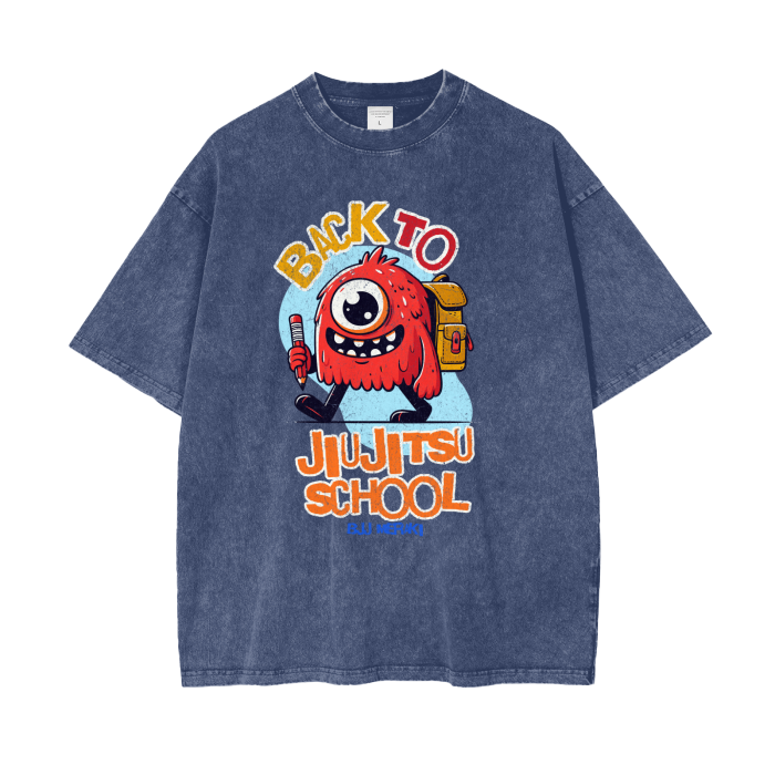 Acid Wash Oversize T-Shirt - 250 GSM