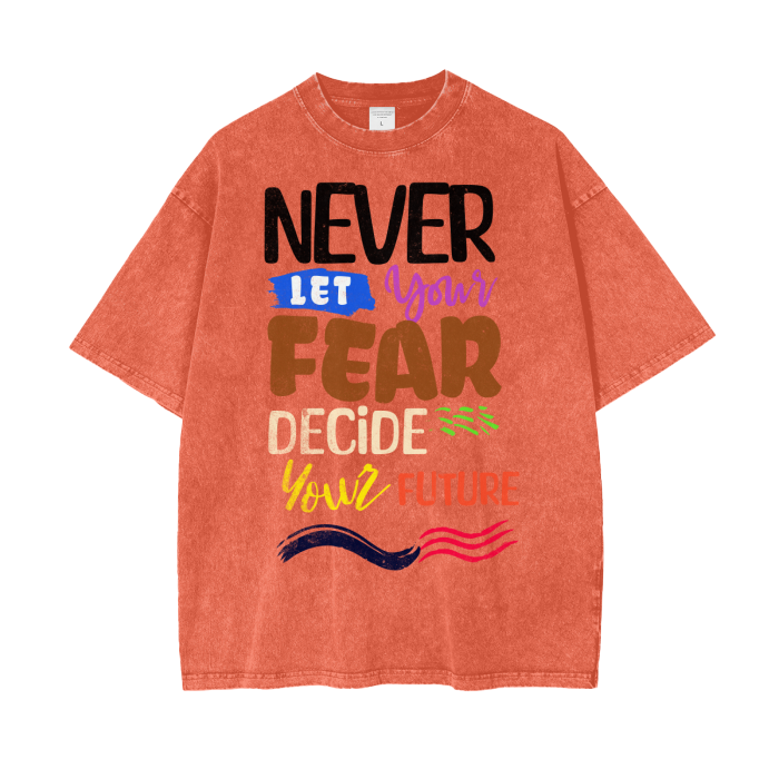 Acid Wash Oversize T-Shirt - 250 GSM