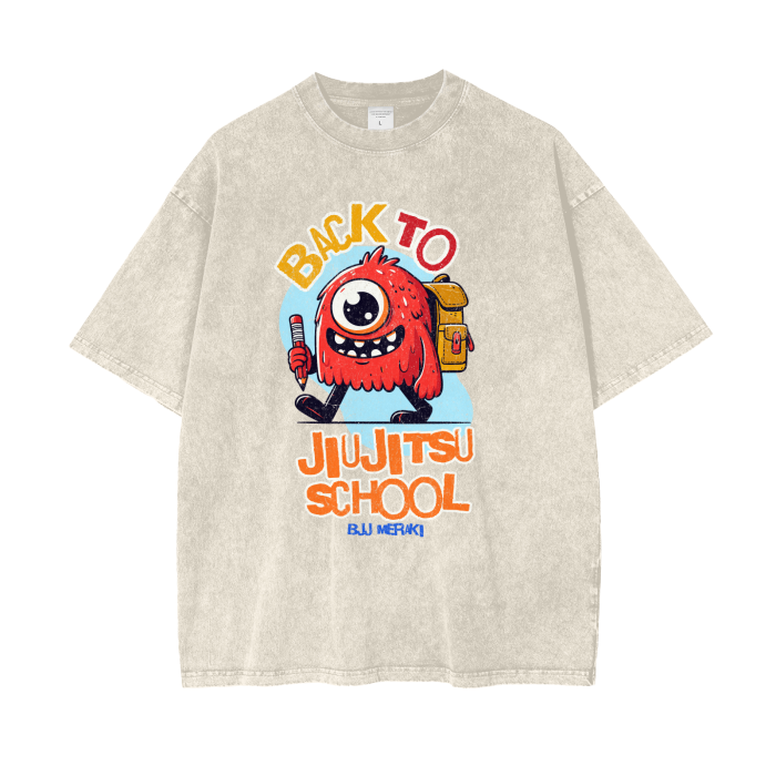 Acid Wash Oversize T-Shirt - 250 GSM