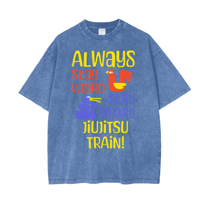 Acid Wash Oversize T-Shirt - 250 GSM