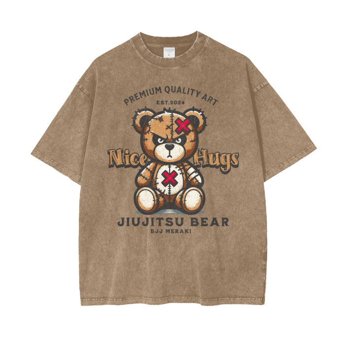 Acid Wash Oversize T-Shirt - 250 GSM