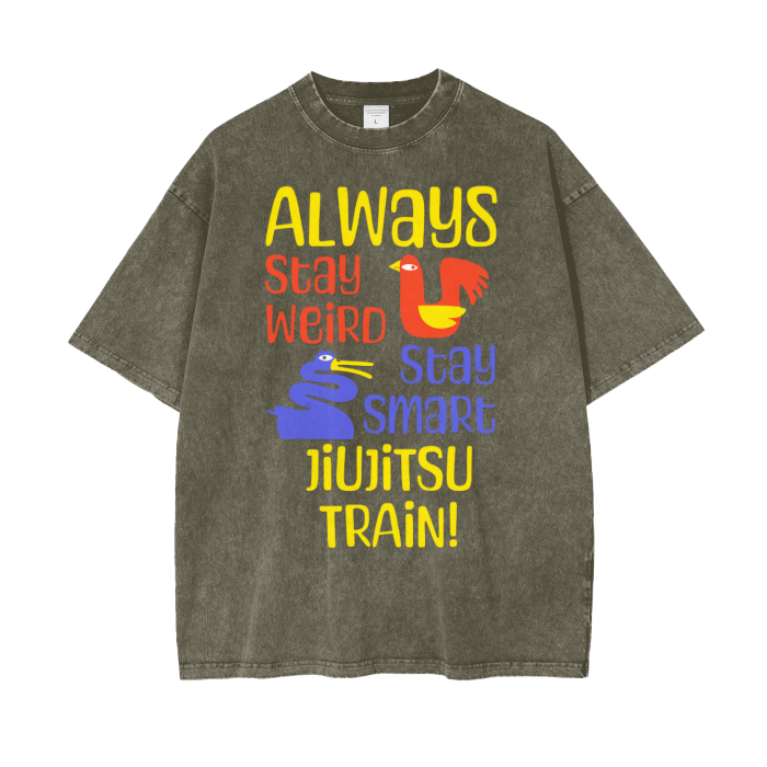 Acid Wash Oversize T-Shirt - 250 GSM