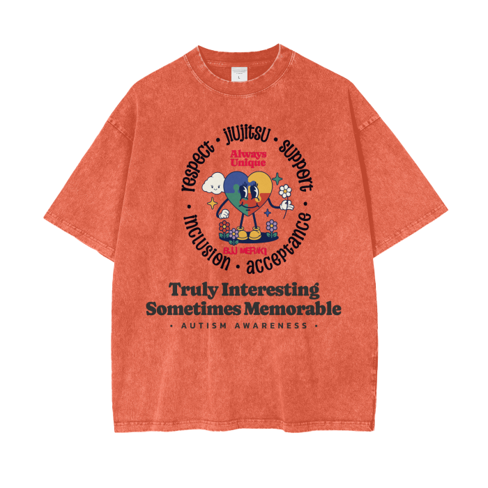 Acid Wash Oversize T-Shirt - 250 GSM