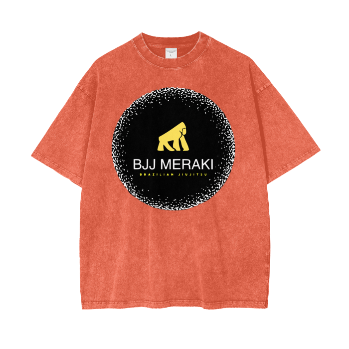 Acid Wash Oversize T-Shirt - 250 GSM