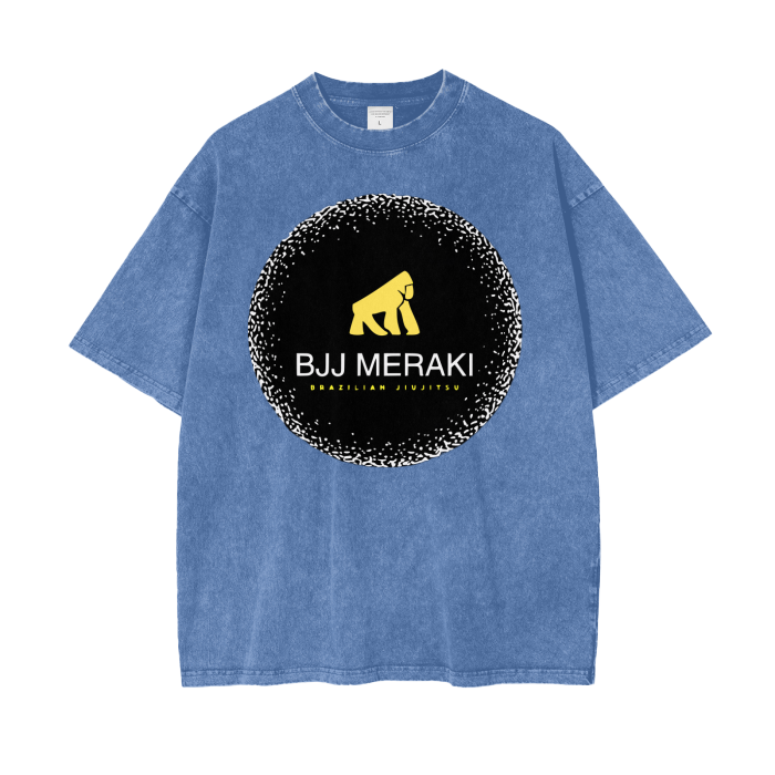 Acid Wash Oversize T-Shirt - 250 GSM