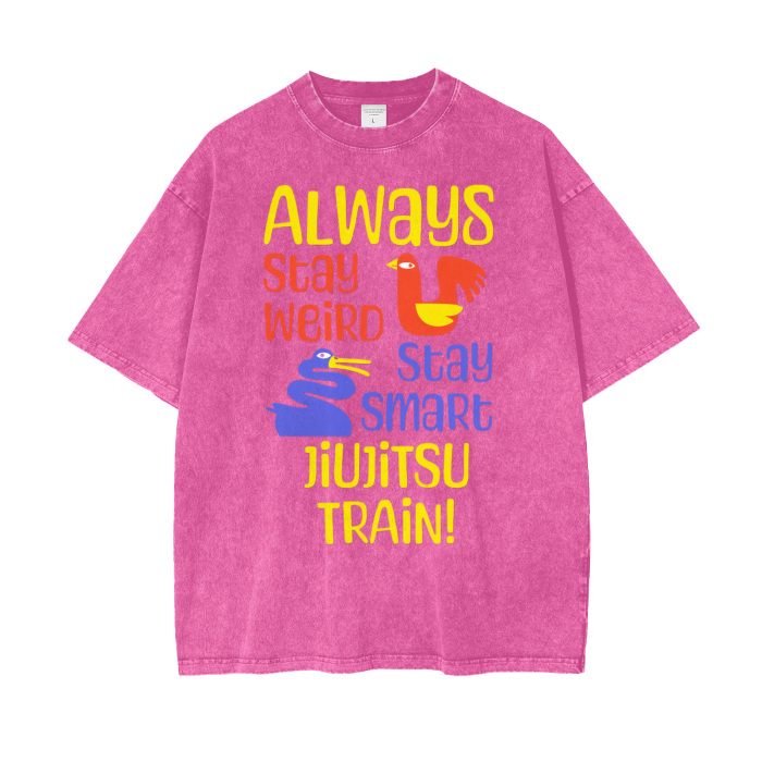 Acid Wash Oversize T-Shirt - 250 GSM