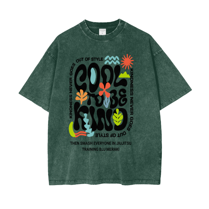 Acid Wash Oversize T-Shirt - 250 GSM