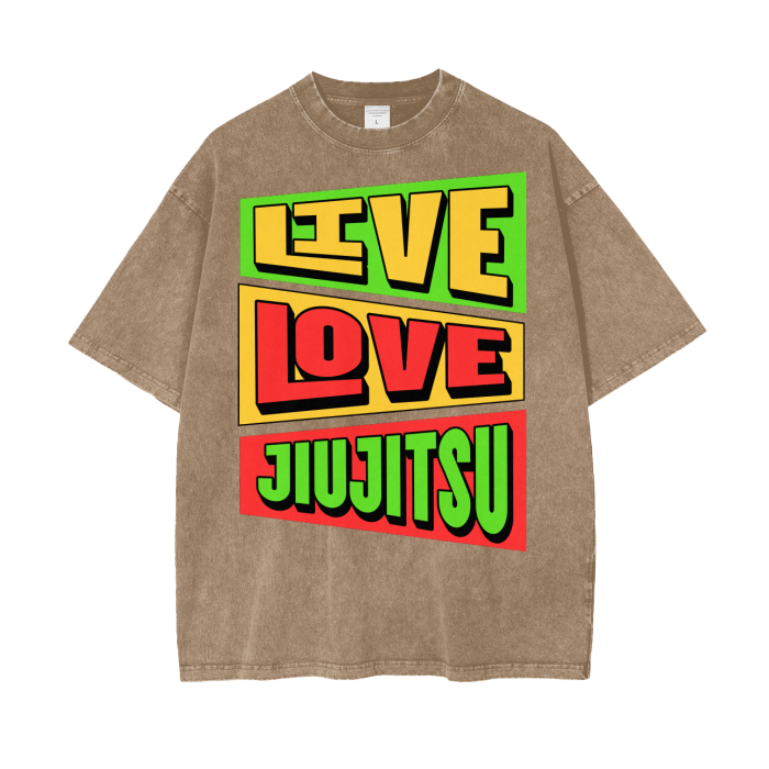 Acid Wash Oversize T-Shirt - 250 GSM