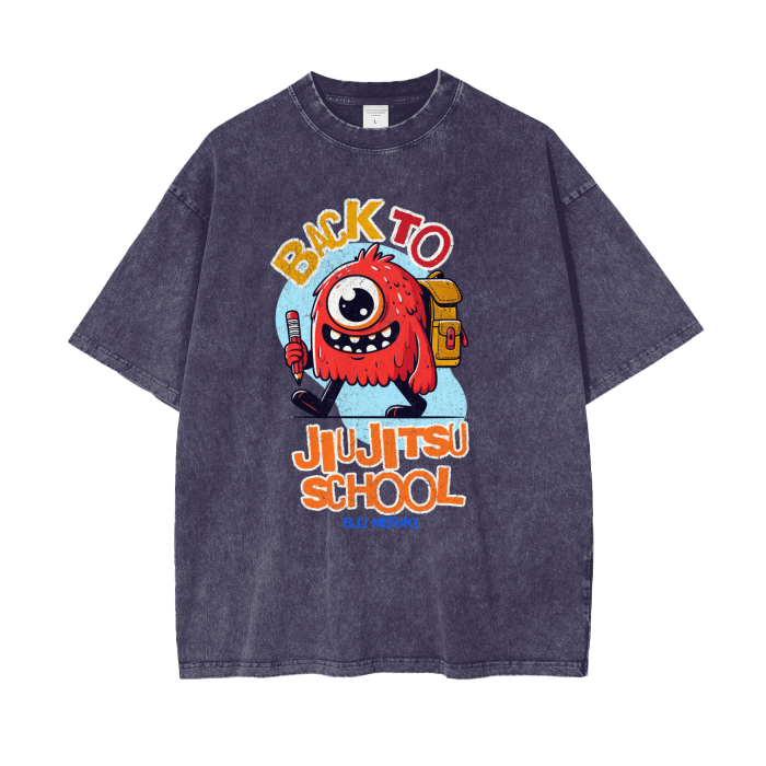 Acid Wash Oversize T-Shirt - 250 GSM