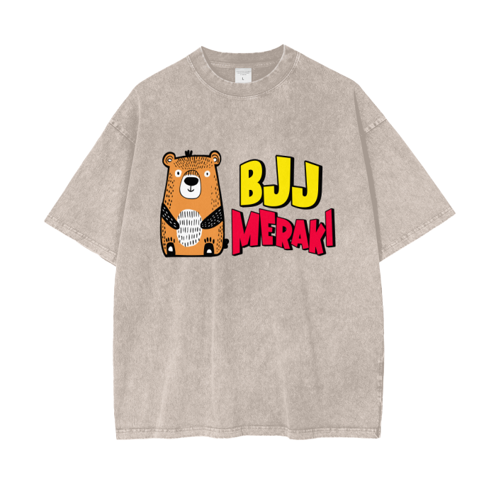 Acid Wash Oversize T-Shirt - 250 GSM