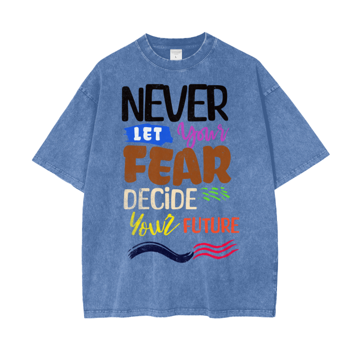 Acid Wash Oversize T-Shirt - 250 GSM