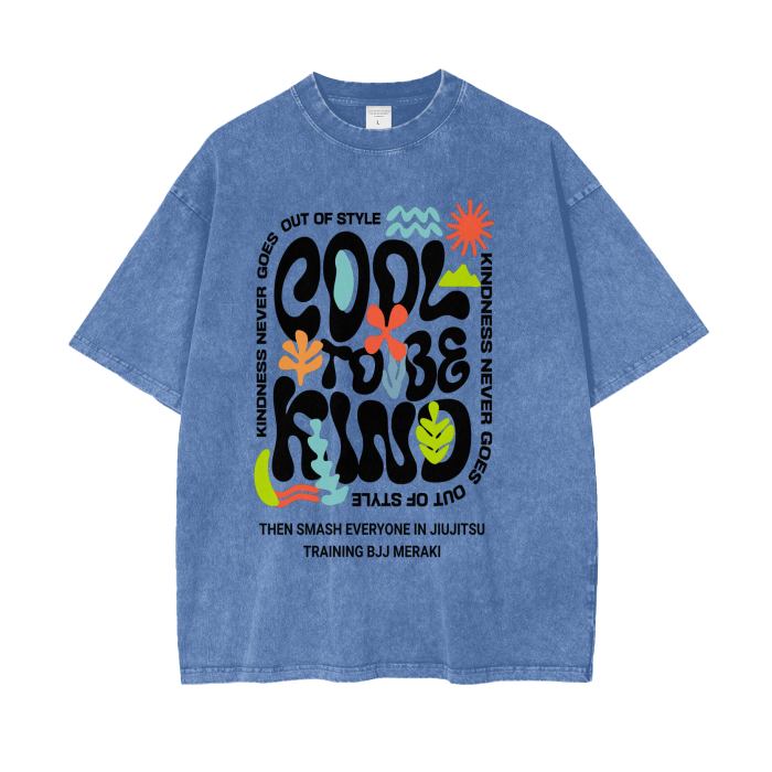 Acid Wash Oversize T-Shirt - 250 GSM