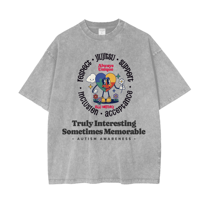 Acid Wash Oversize T-Shirt - 250 GSM