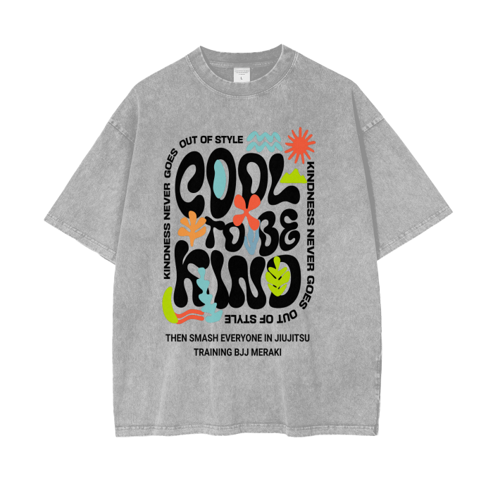 Acid Wash Oversize T-Shirt - 250 GSM