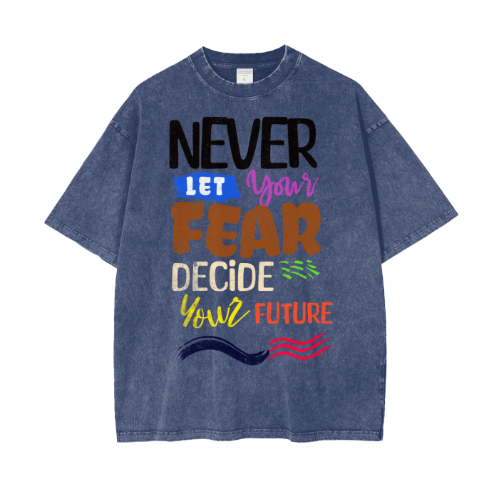 Acid Wash Oversize T-Shirt - 250 GSM