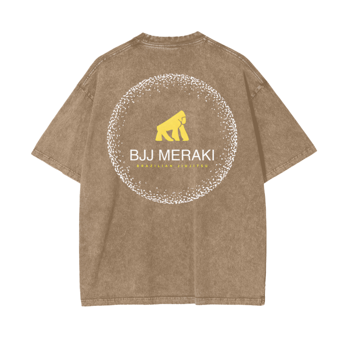 Acid Wash Oversize T-Shirt - 250 GSM