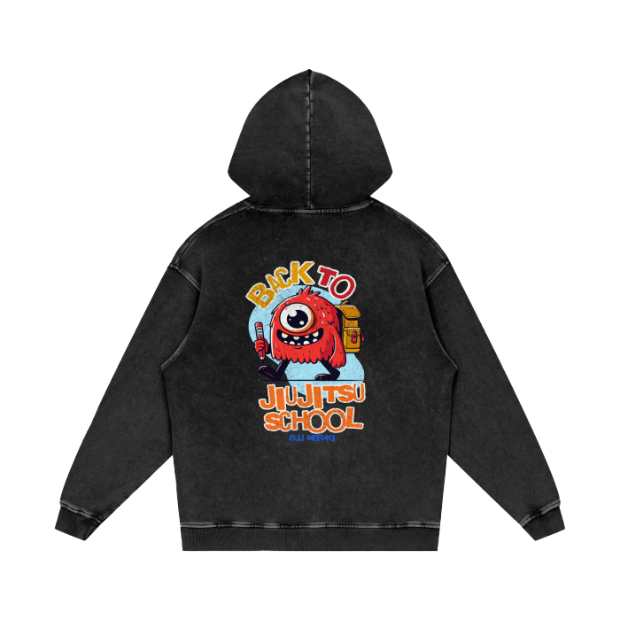 Acid Wash Oversize Hoodie - 420 GSM