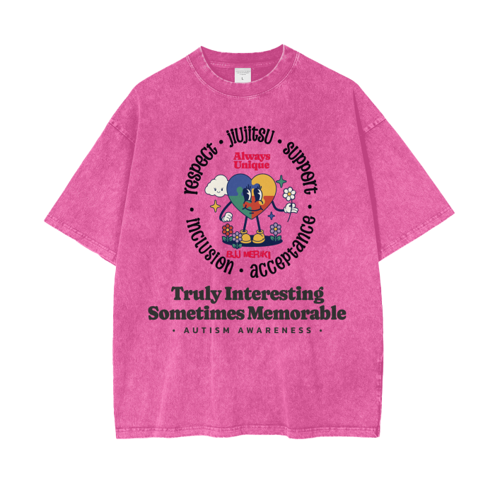 Acid Wash Oversize T-Shirt - 250 GSM