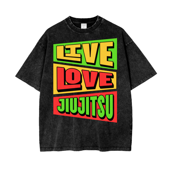 Acid Wash Oversize T-Shirt - 250 GSM