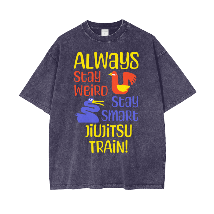 Acid Wash Oversize T-Shirt - 250 GSM