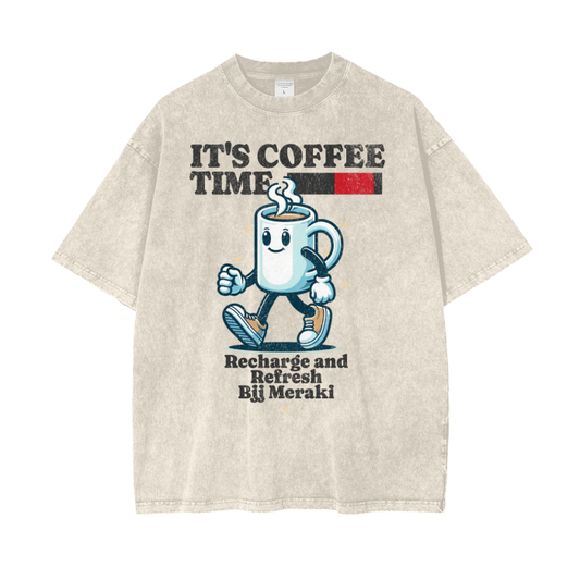 Acid Wash Oversize T-Shirt - 250 GSM