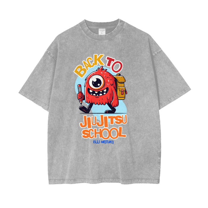 Acid Wash Oversize T-Shirt - 250 GSM