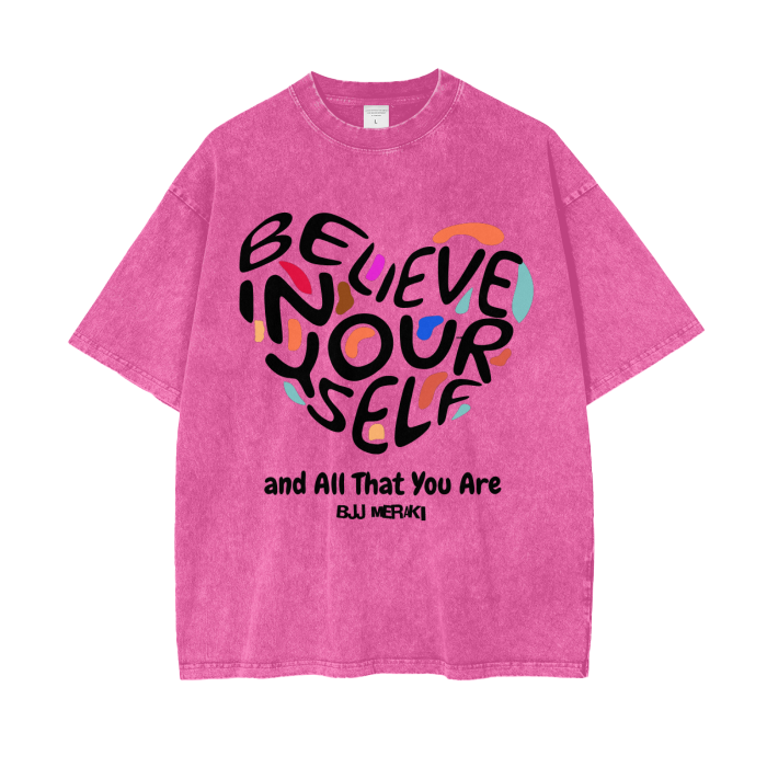 Acid Wash Oversize T-Shirt - 250 GSM