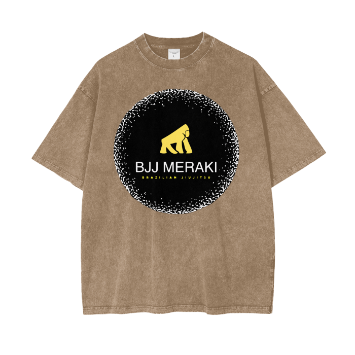 Acid Wash Oversize T-Shirt - 250 GSM