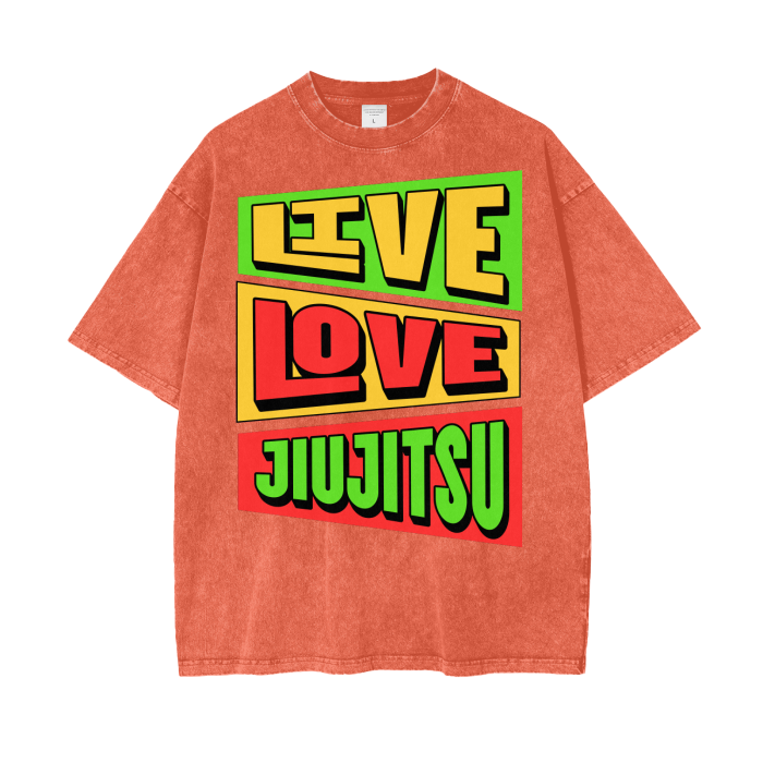 Acid Wash Oversize T-Shirt - 250 GSM