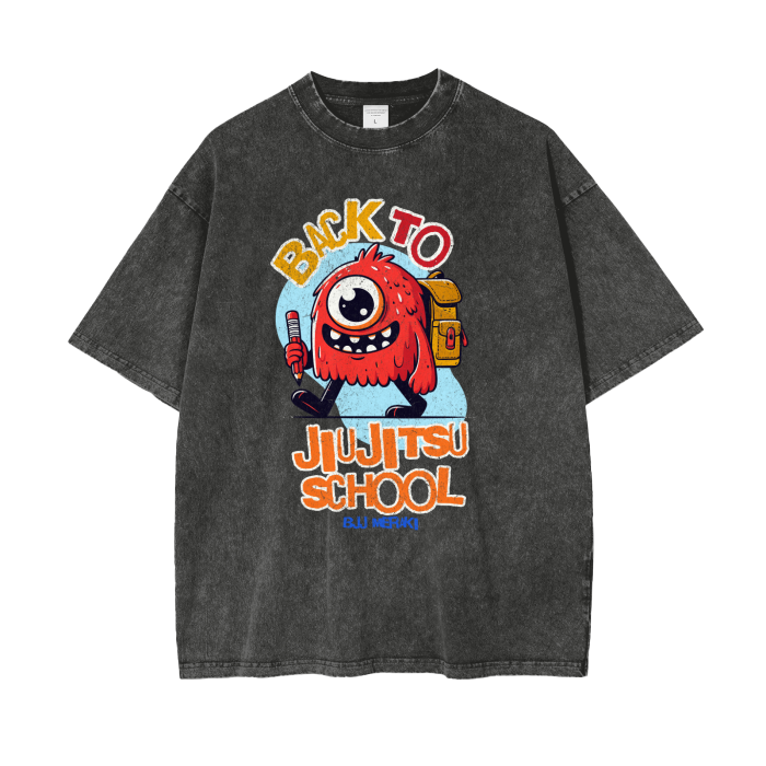 Acid Wash Oversize T-Shirt - 250 GSM