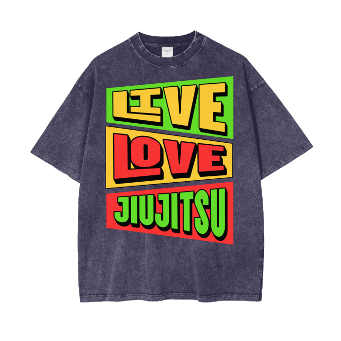 Acid Wash Oversize T-Shirt - 250 GSM