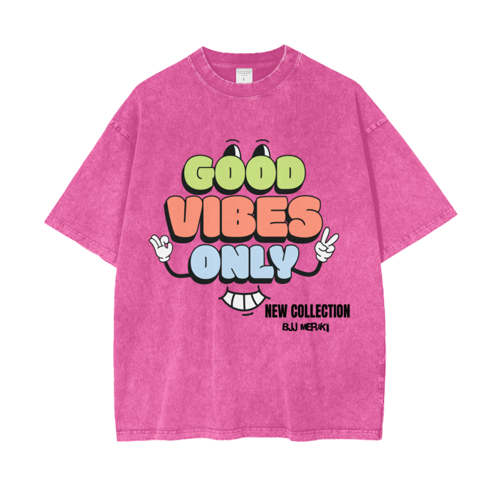 Acid Wash Oversize T-Shirt - 250 GSM