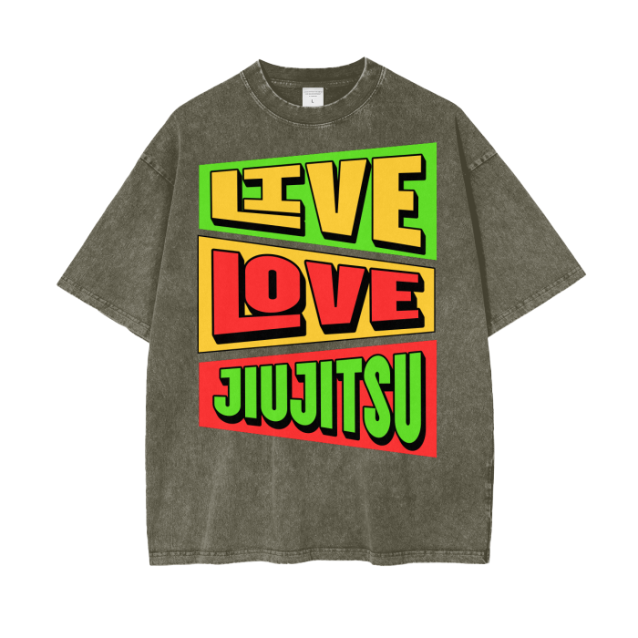 Acid Wash Oversize T-Shirt - 250 GSM