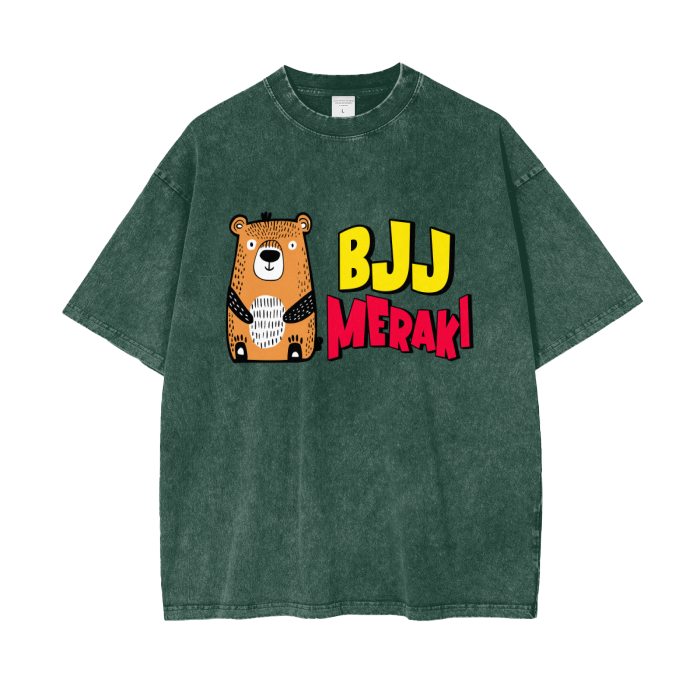 Acid Wash Oversize T-Shirt - 250 GSM