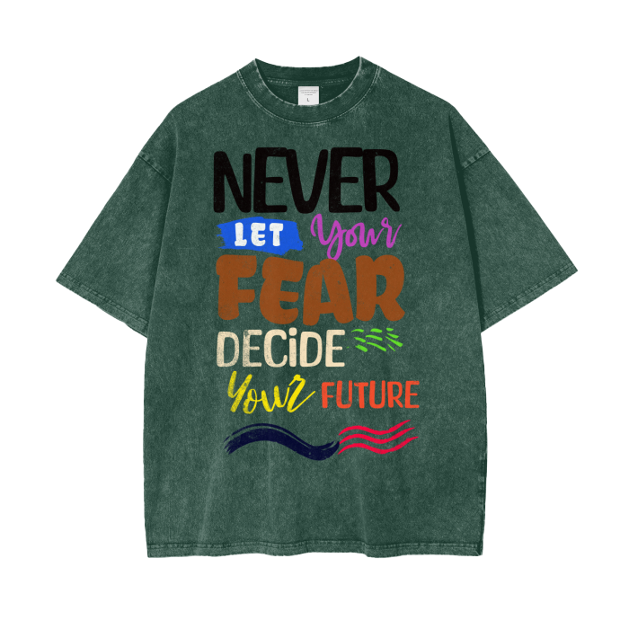 Acid Wash Oversize T-Shirt - 250 GSM