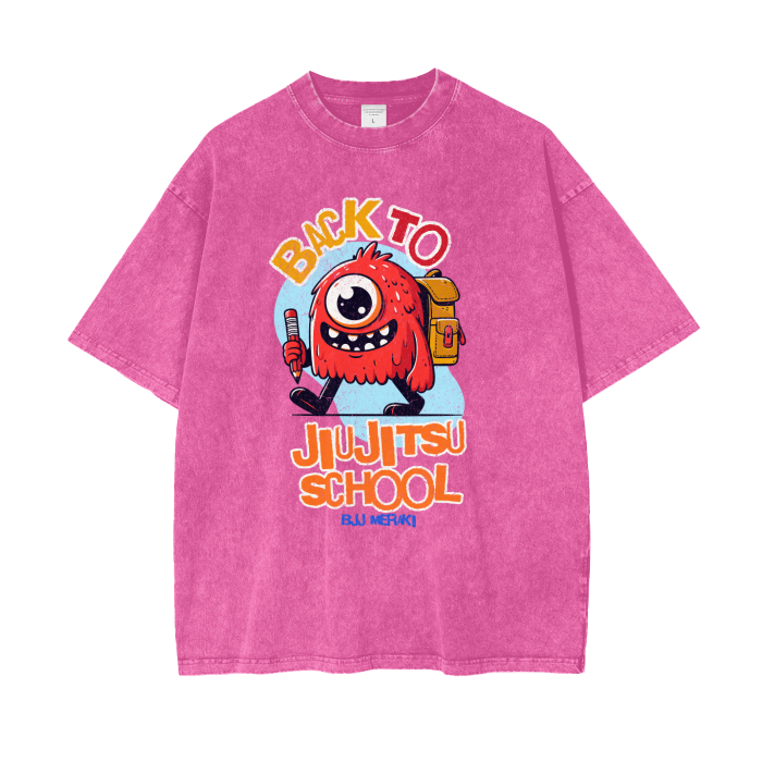 Acid Wash Oversize T-Shirt - 250 GSM