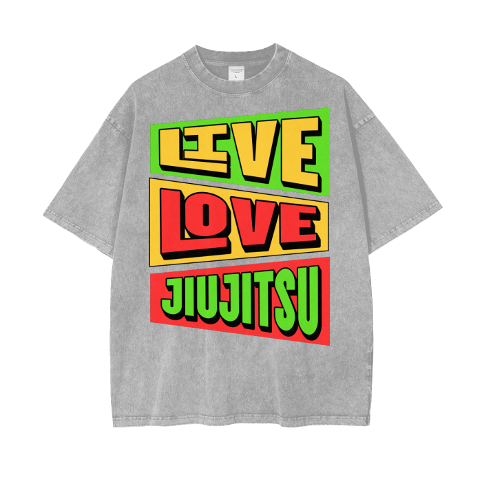 Acid Wash Oversize T-Shirt - 250 GSM