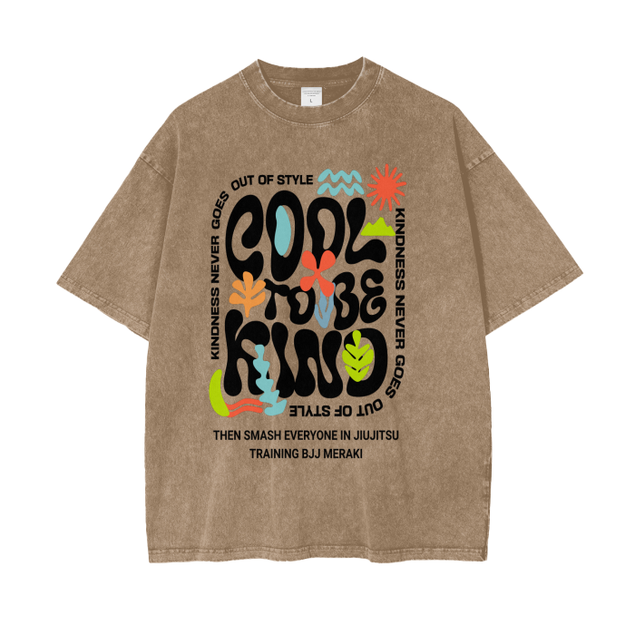 Acid Wash Oversize T-Shirt - 250 GSM