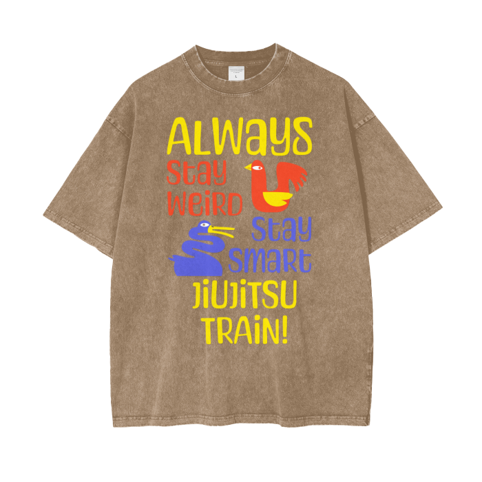 Acid Wash Oversize T-Shirt - 250 GSM