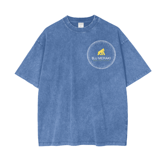 Acid Wash Oversize T-Shirt - 250 GSM