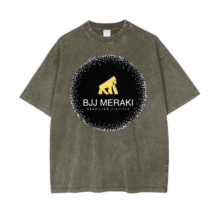 Acid Wash Oversize T-Shirt - 250 GSM