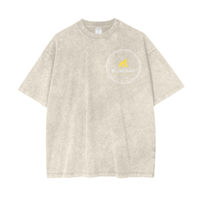 Acid Wash Oversize T-Shirt - 250 GSM