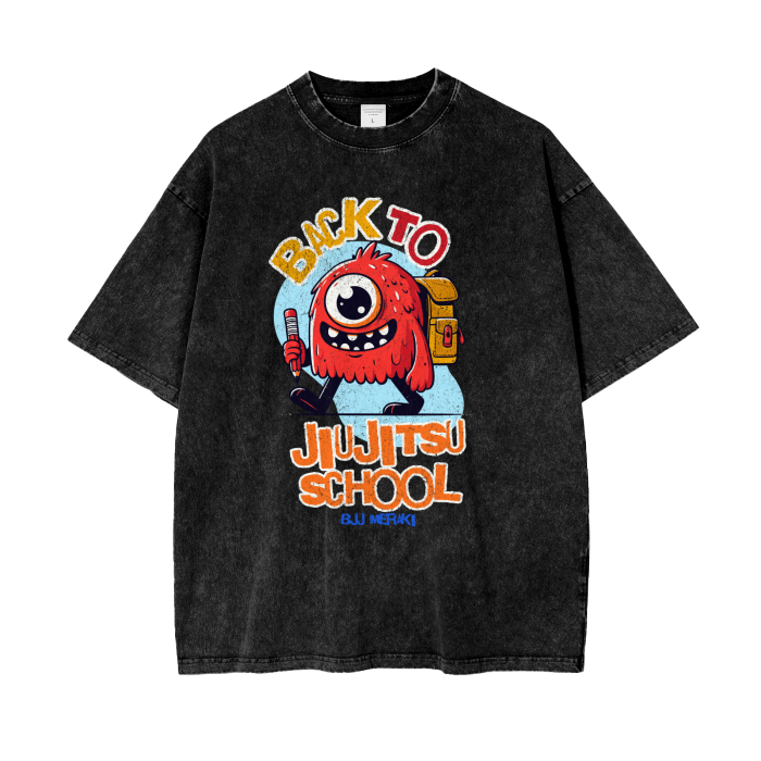 Acid Wash Oversize T-Shirt - 250 GSM